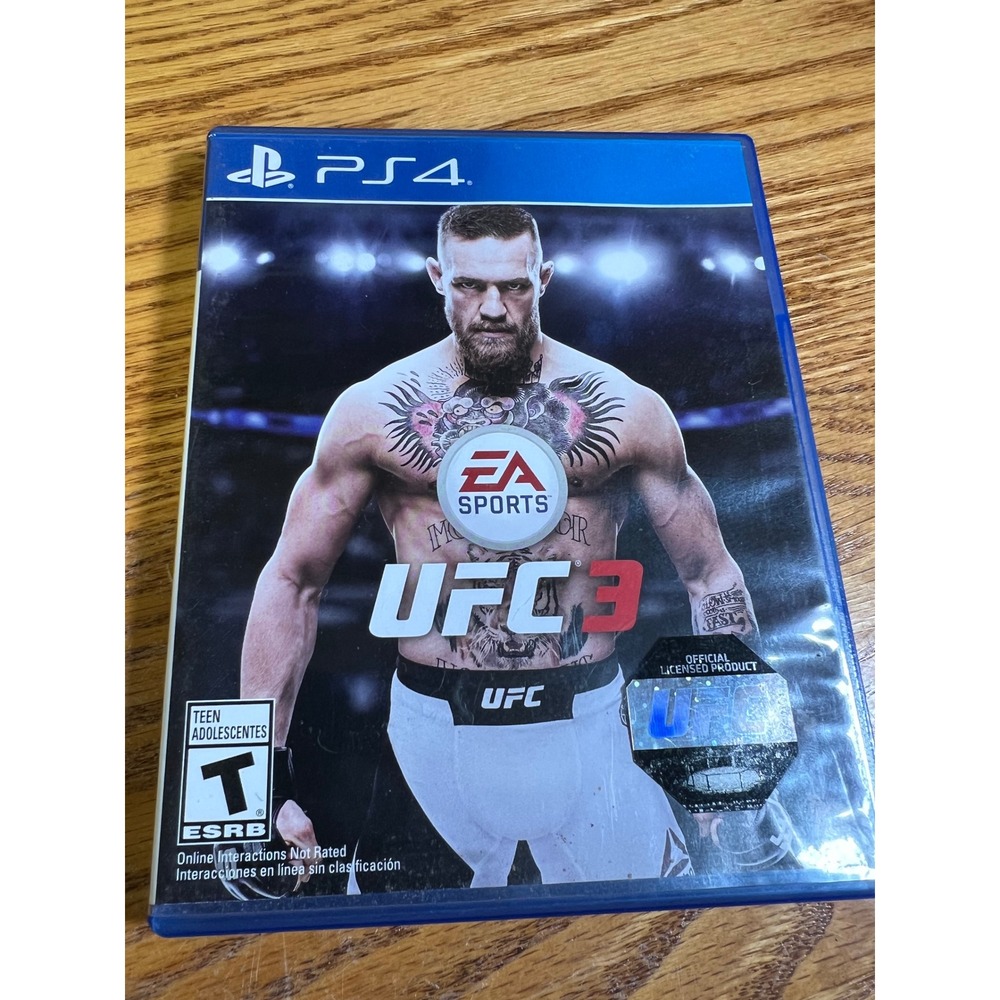 EA Sports UFC 3 Sony PlayStation 4 PS4 MMA Fighting Game Conor McGregor 2018